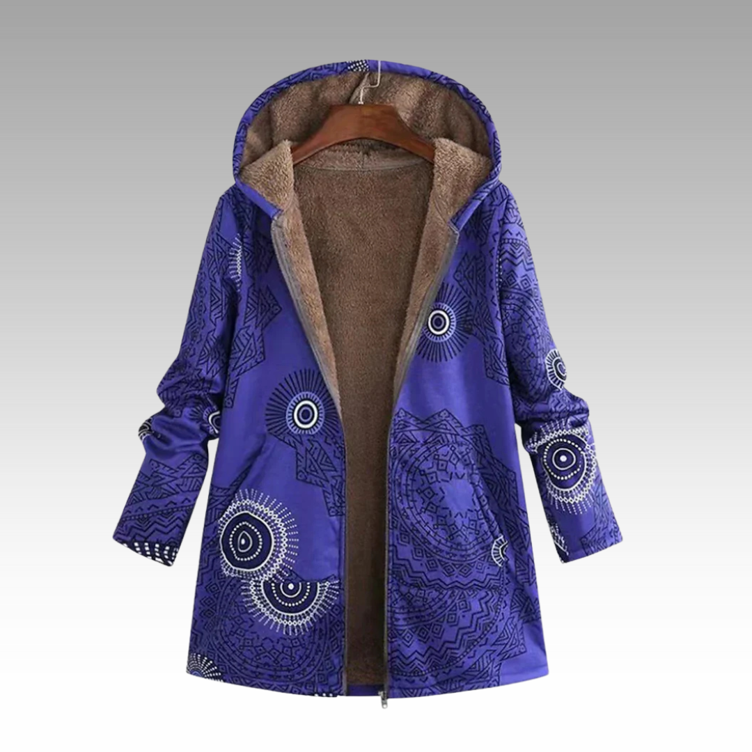 Cozeva - Boho-inspirierte Winterjacke