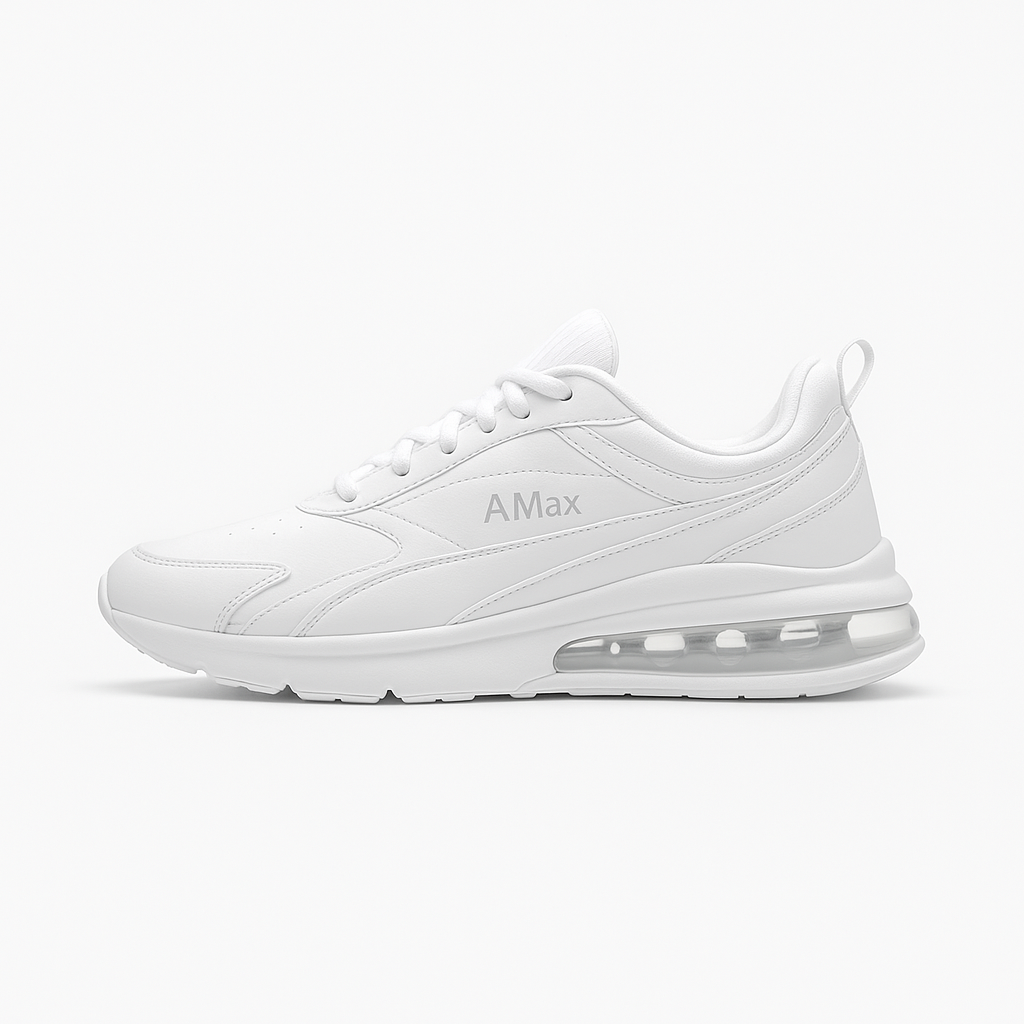 AMax White Swoosh