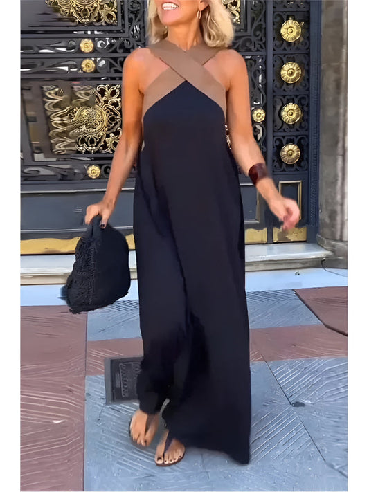 Delphine - Elegantes Crossover-Kleid