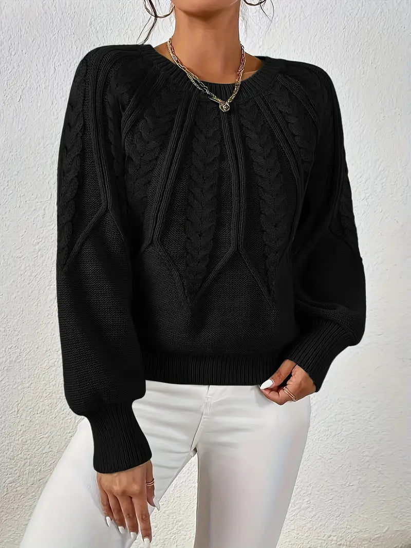 Jane - Eleganter Pullover mit langen Ärmeln