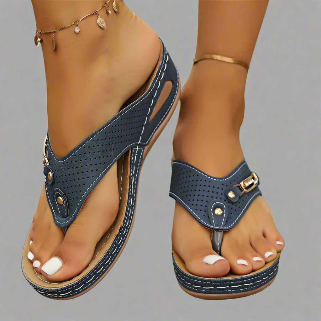 Mira | Retro Sandalen für Damen mit Fußgewölbeunterstützung – Bequem und Stilvoll