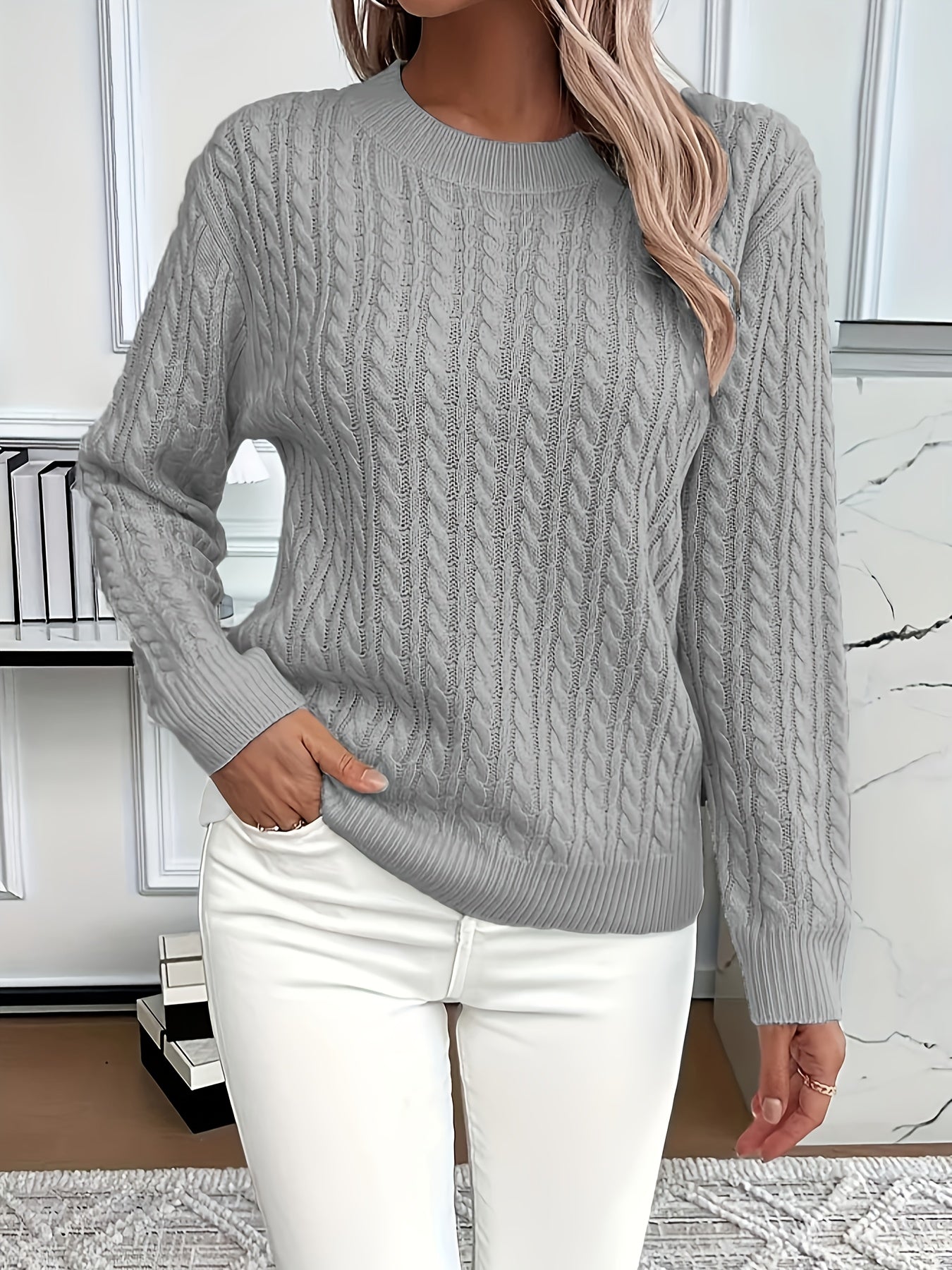 Nadia - Lässiger Strickpullover