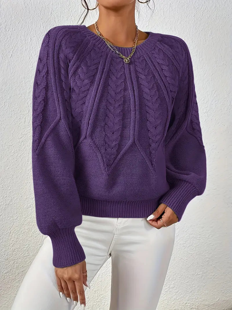 Jane - Eleganter Pullover mit langen Ärmeln