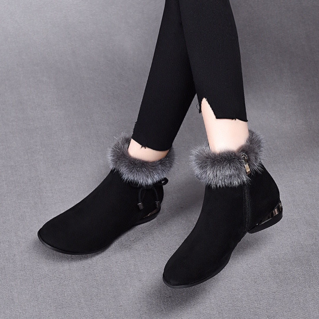 Stacey - Weiche Leder-Stiefeletten