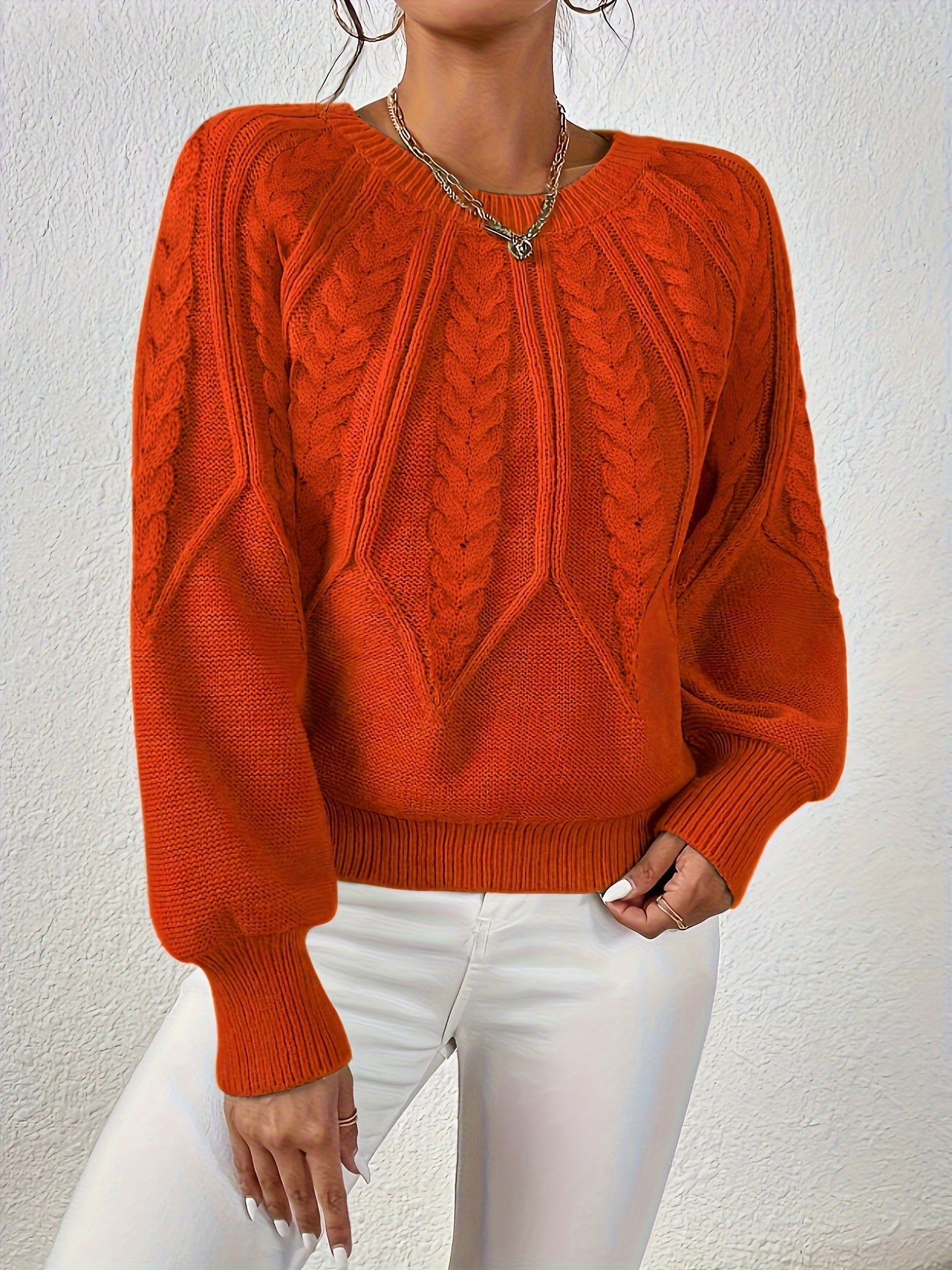 Jane - Eleganter Pullover mit langen Ärmeln