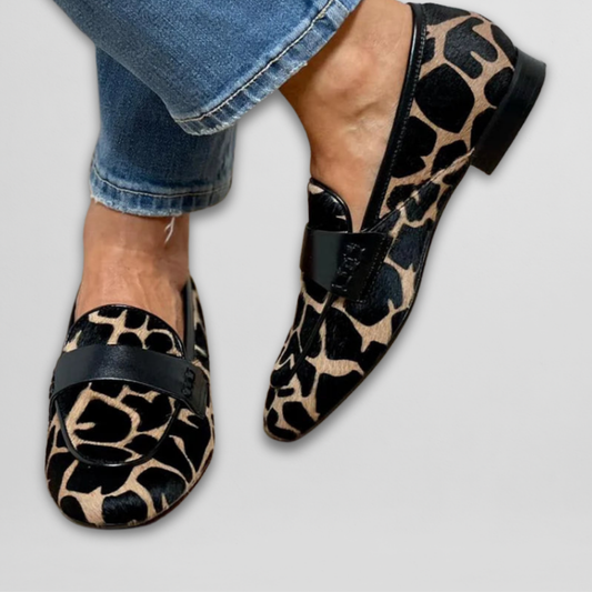 Mary | Leoparden-Print Loafer