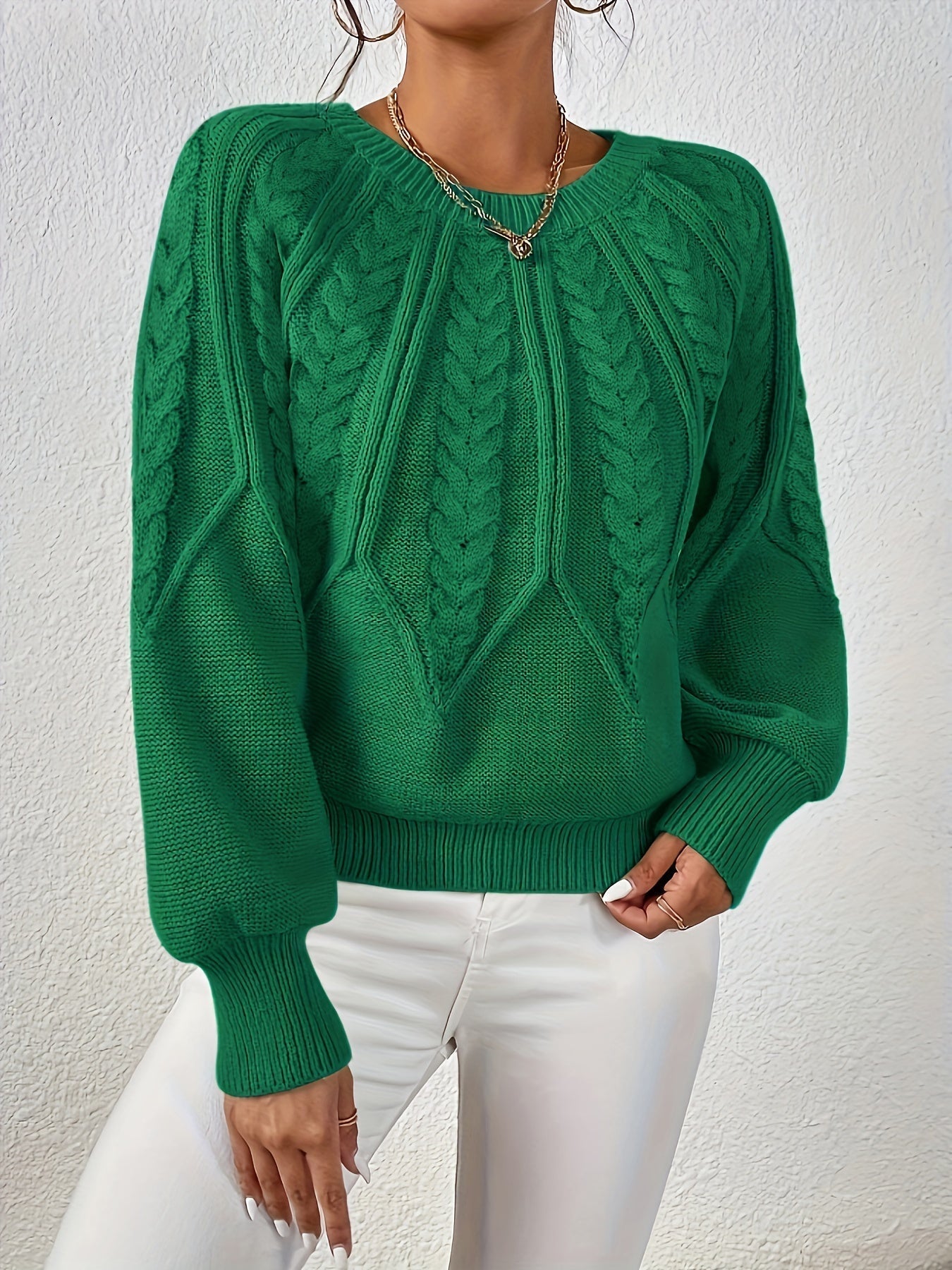 Jane - Eleganter Pullover mit langen Ärmeln