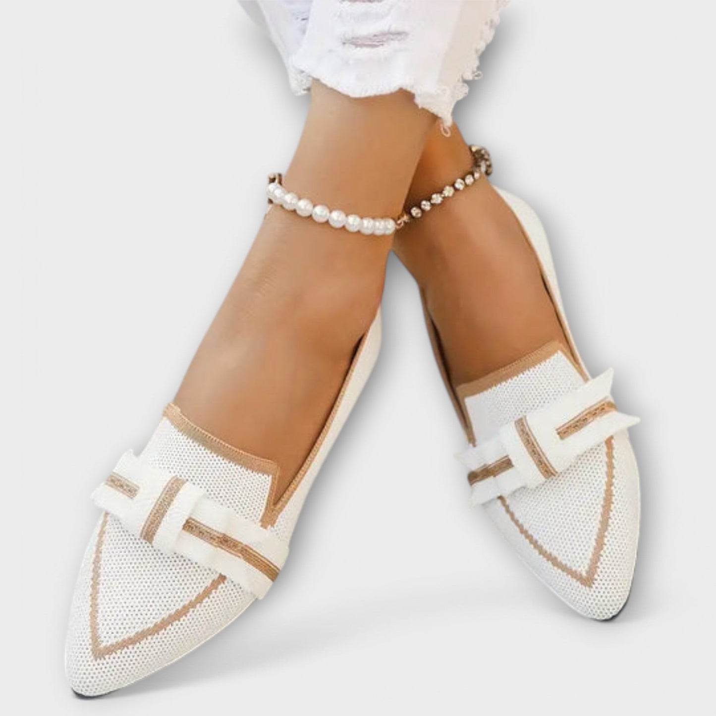Jannet | Bequeme Schuhe mit Knoten-Design