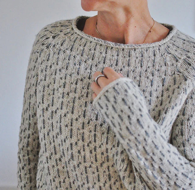 Kristine - Gemütlicher Textur Strickpullover