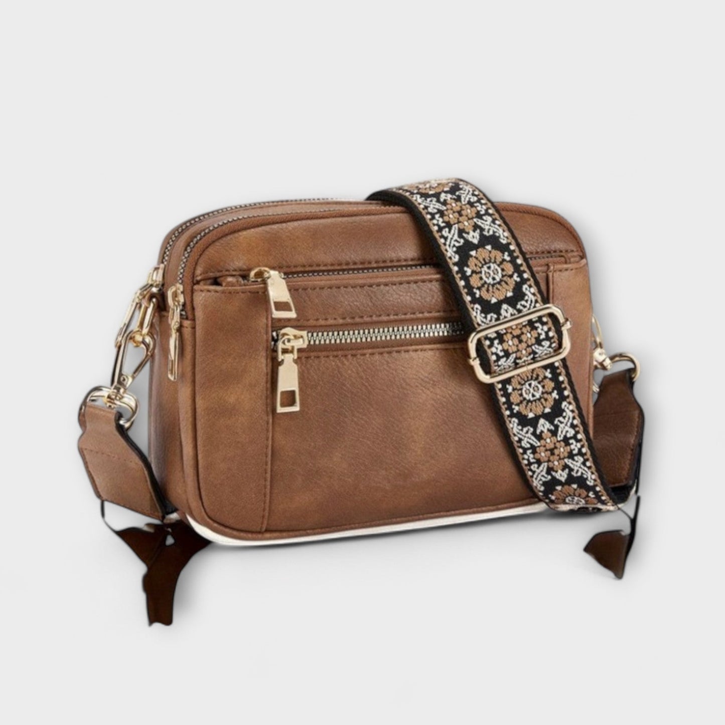 Erica - Elegante Leder Schultertasche