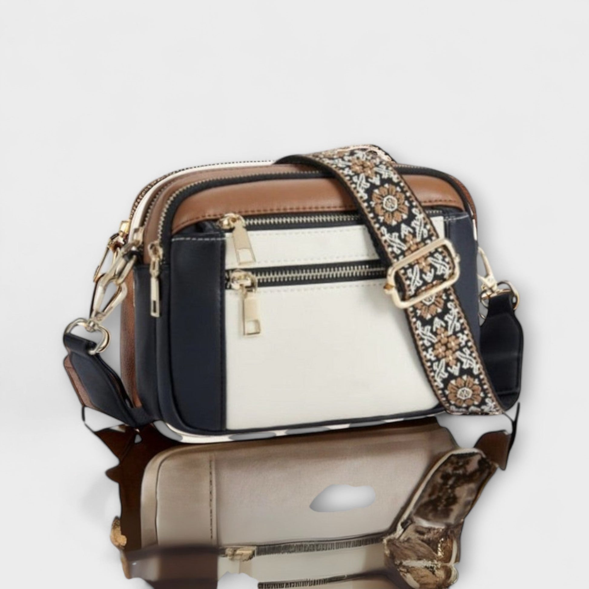 Erica - Elegante Leder Schultertasche