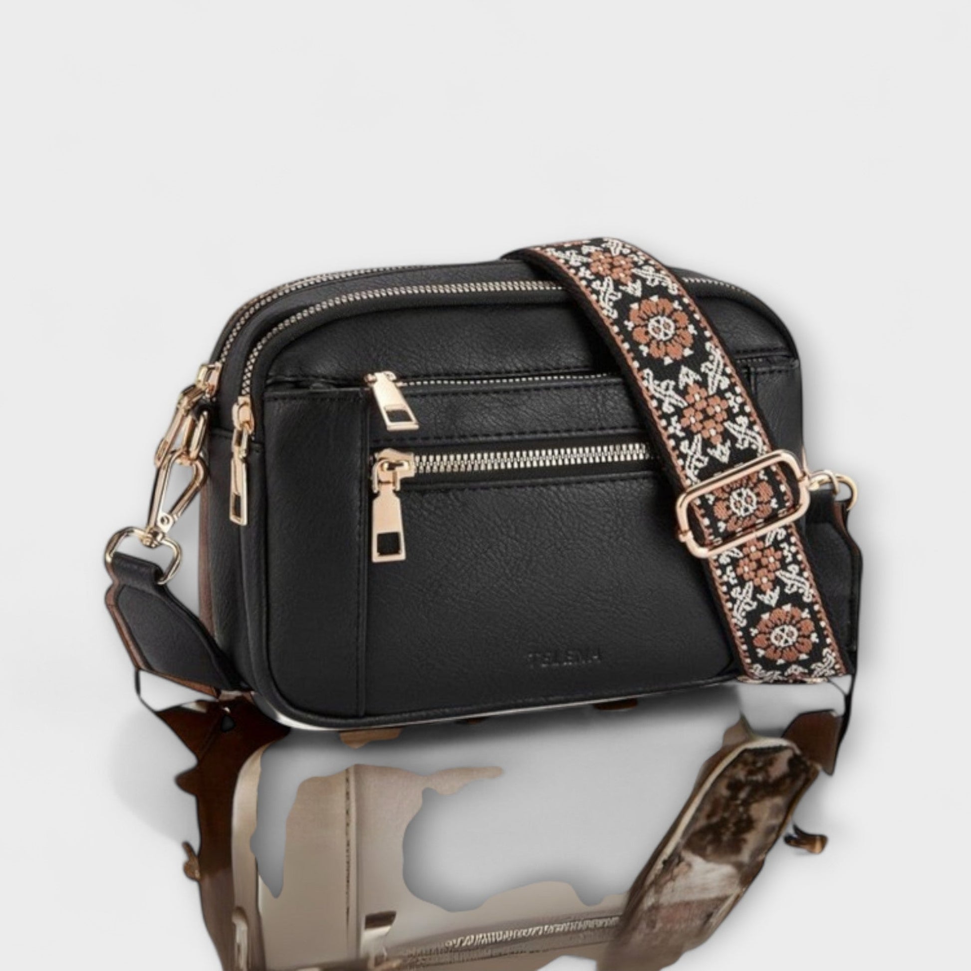 Erica - Elegante Leder Schultertasche