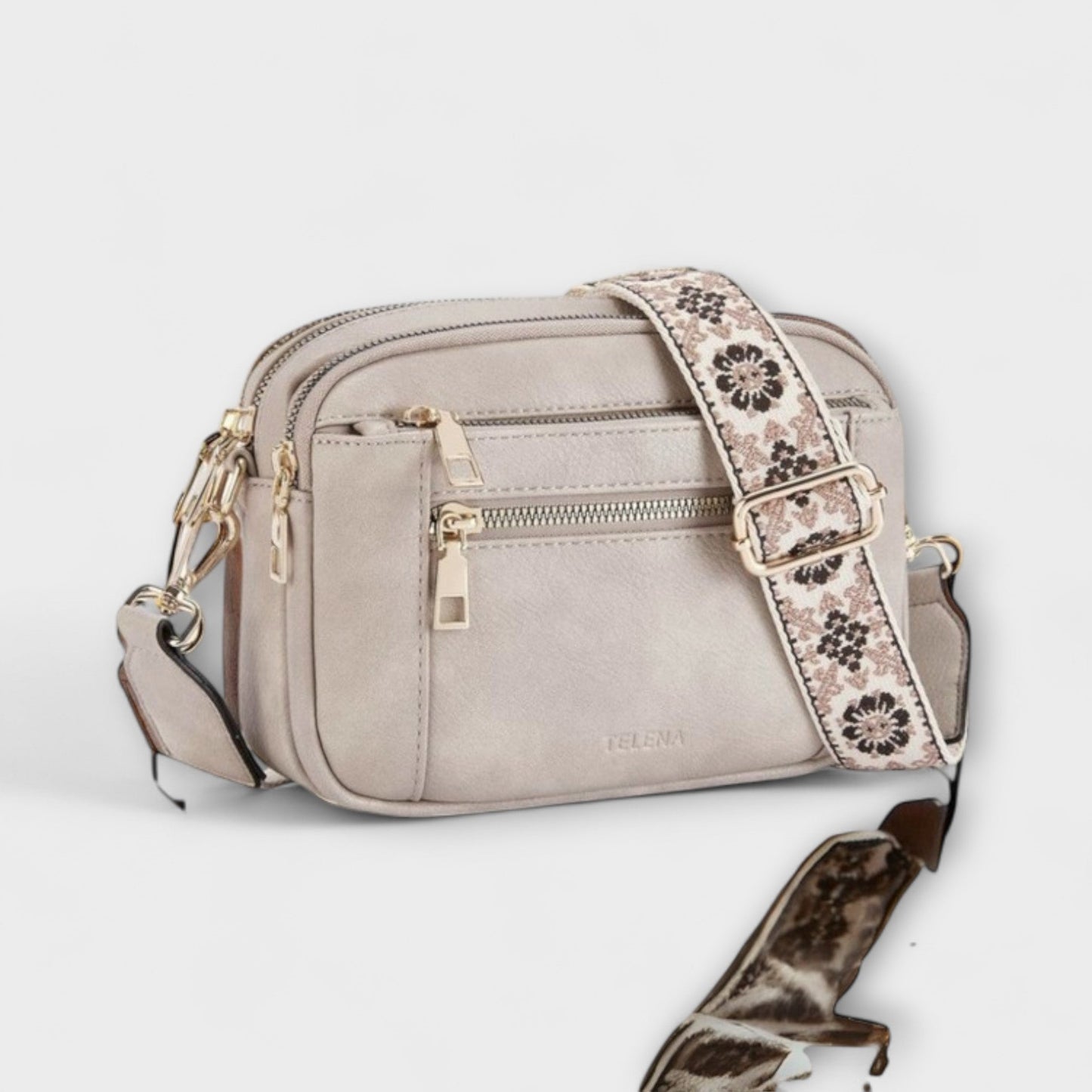 Erica - Elegante Leder Schultertasche