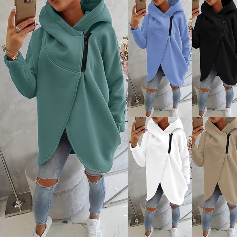Emma - Bequemer Zip-Up Hoodie