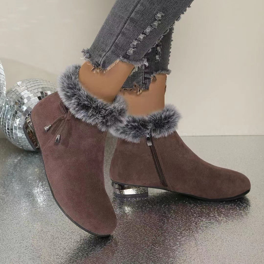 Stacey - Weiche Leder-Stiefeletten