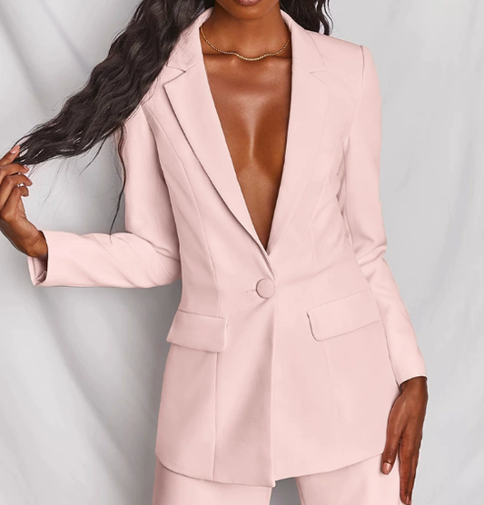 Veronica - Power Poise Maßgeschneiderter Hosenanzug