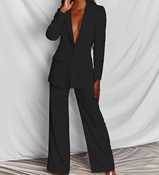 Veronica - Power Poise Maßgeschneiderter Hosenanzug