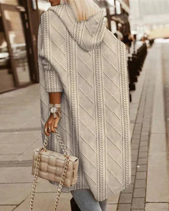 Ellen - Bequemer Kapuzen-Cardigan