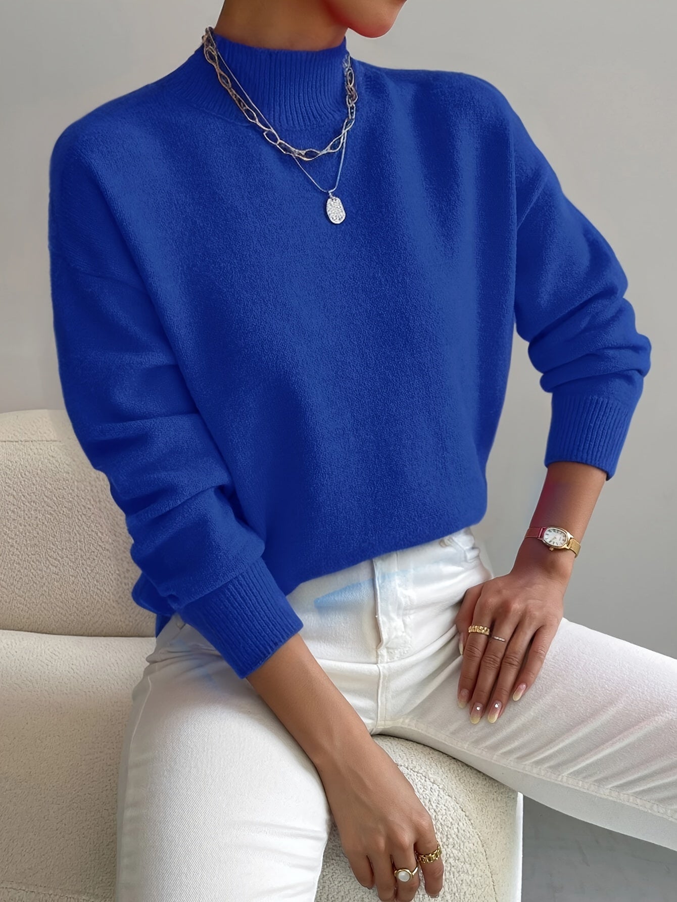 Donna – Klassischer Rollkragenpullover
