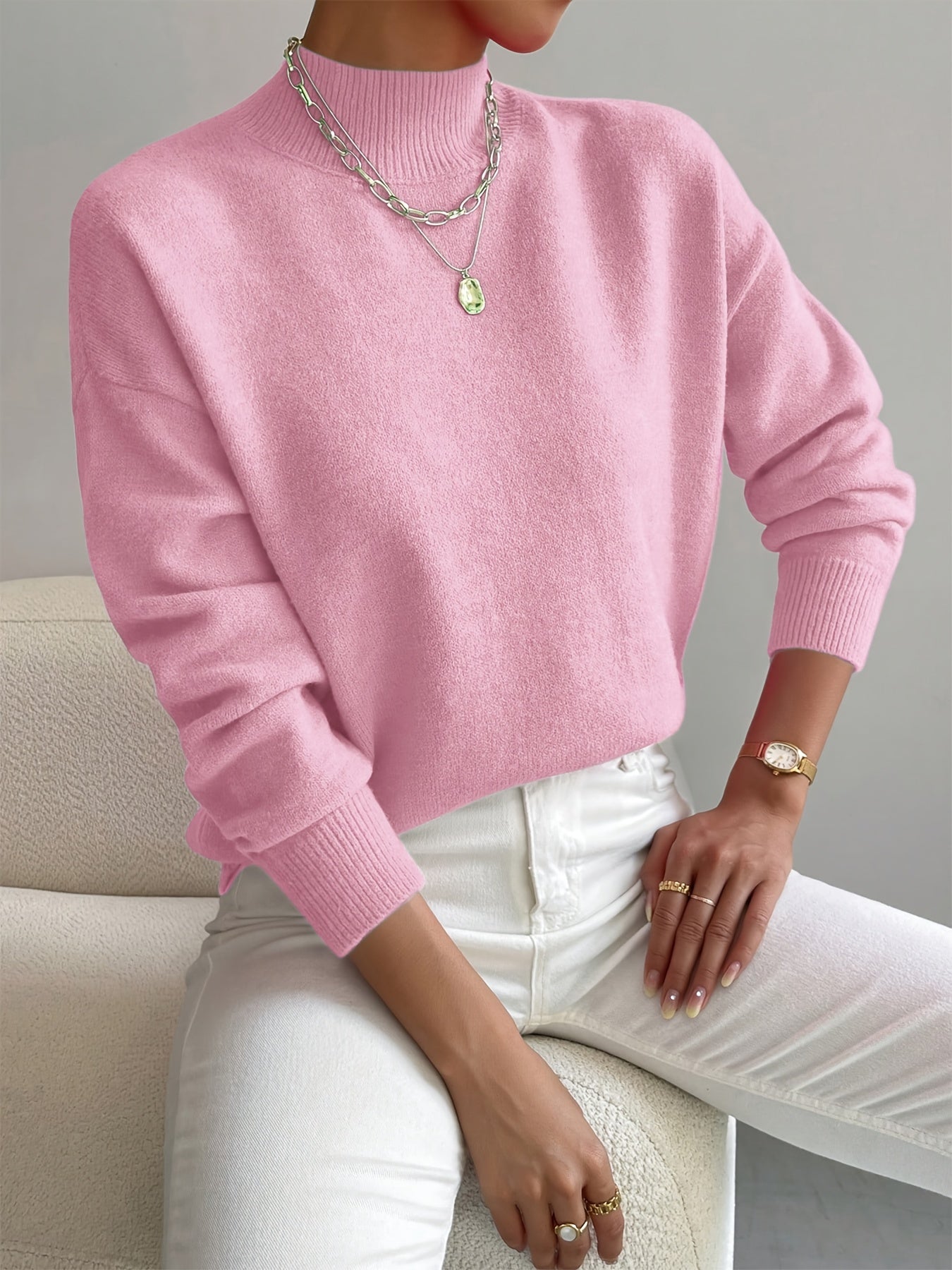 Donna – Klassischer Rollkragenpullover