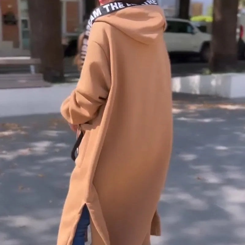 Marta – Oversized Komfort Hoodie Mantel