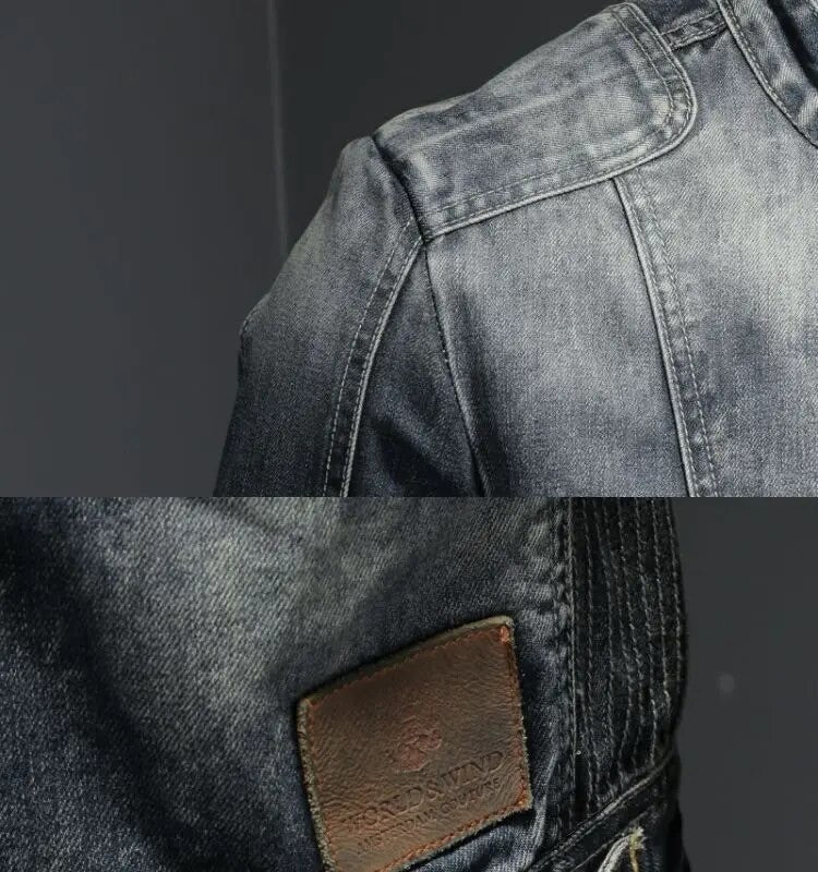 Matteo - Retro Denim Jacke